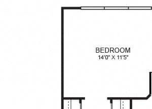 A2S floor plan at The Montgomery